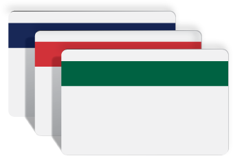 COLORED MAGNETIC STRIPE